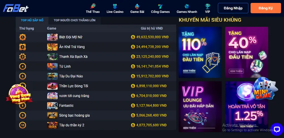 Tính năng 78win9 Code